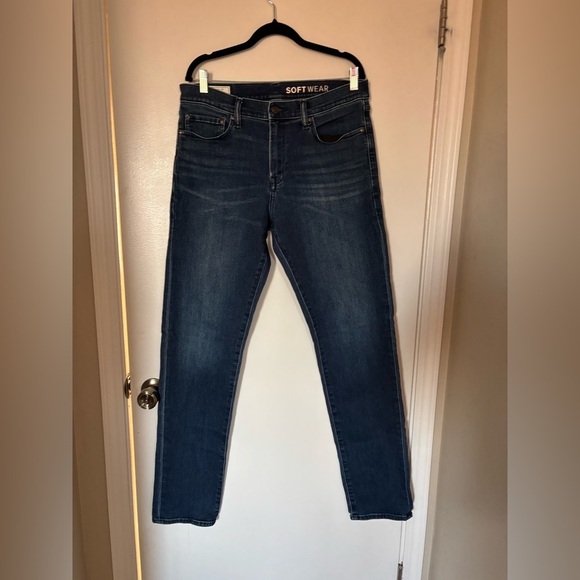Men's GAP SOFTWEAR Blue Jeans - Picture 1 of 8